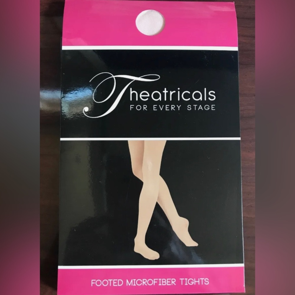 Ballet Pink or Suntan  Footed Tights Child Sizes  New